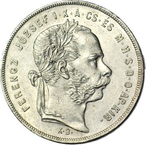 Autriche-Hongrie, François-Joseph Ier, 1 couronne 1878