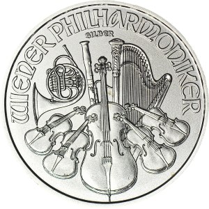 Autriche, 1,5 Euro 2020, Filharmonia, 1 Oz Ag999