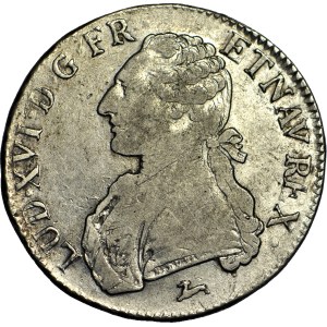 France, Louis XVI, Ecu 1785 R, Orleans