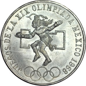 Mexico, 25 pesos 1968