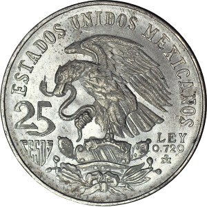 Mexico, 25 pesos 1968