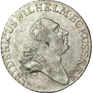 Allemagne, Prusse, Friedrich Wilhelm II, 4 pennies 1797 A, Berlin