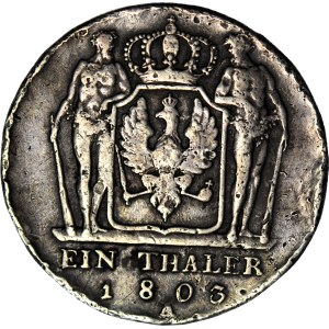 Germany, Prussia, Frederick William III, Thaler, 1803 A, Berlin