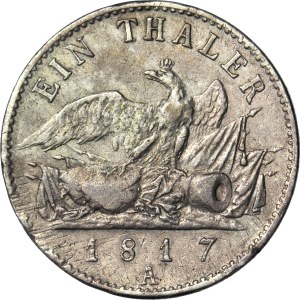 Germany, Prussia, Frederick William III, thaler 1817 A, Berlin