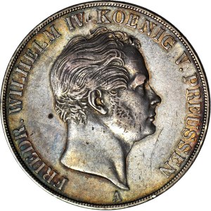Germany, 2 thalers = 3 1/2 guilders, 1850 A, Berlin