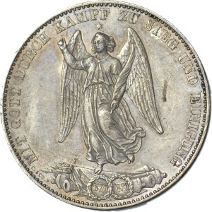 Germania, Württemberg - Charles, Victory Thaler (Vereinstaler) 1871, Stoccarda