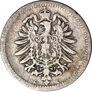 Germania, 50 fenig 1876 C