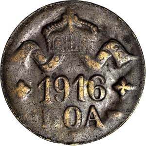 Germany, German East Africa, Wilhelm II, 20 heller 1916 T, Tabora