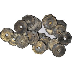 Germany, HELLES beer token, octagon with 20mm hole, 23pcs.