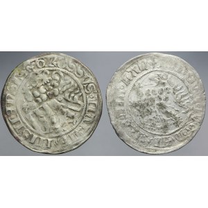 Germany, Saxony, Set of 2. Grosz, no date, Meissen