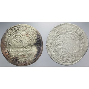 Germany, Saxony, Set of 2. Grosz, no date, Meissen