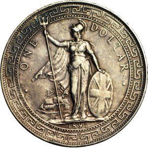 United Kingdom, $1 1897 (British trading dollar)