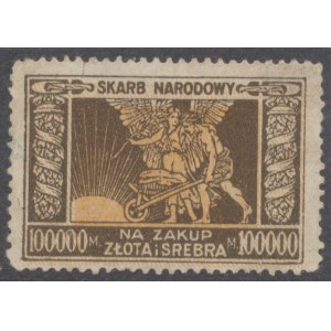 Staatsschatz, 100.000 Mark 1920-24, Für den Ankauf von Gold und Silber