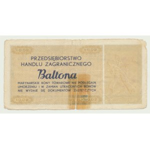 Baltona 2 cents 1973, ser. A low no. 0009982