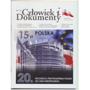 PWPW, Man and Documents No. 73, Watermark 1 gold, 100th anniversary of gold