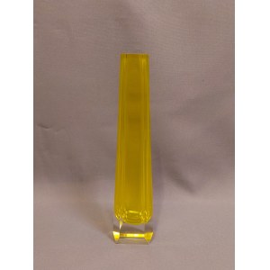 Wasungen Art Glassworks Faceted Vase Germany