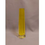 Wasungen Art Glassworks Faceted Vase Germany
