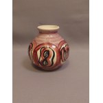 Elżbieta Piwek-Białoborska Faience Works Wloclawek Vase ( pattern 166 )