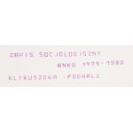 Zofia Rydet (1911 Stanislawow - 1997 ), From the series "Sociological Record", 1978-1979