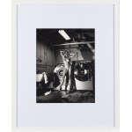 Helmut Newton (1920 Berlin - 2004 Los Angeles), Domestic Nude III - In The Laundry Room, Hollywood, 1992/1993.