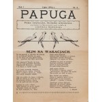 Parrot R.1: 1924 No. 4 [art deco, Parliament on vacation, Jan Cyrin Dogel].