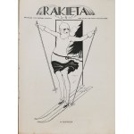 Rocket. A biweekly refined magazine. R.1926 no.1(22) [Jan Brzechwa, skiing, art deco].
