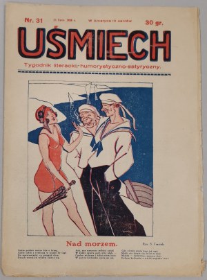 Smile. Literary, humorous and satirical weekly. Lodz, R.2: 1928 no. 31 [erotica].