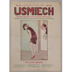 Smile. Literary, humorous and satirical weekly. R.2: 1928 No. 44 [erotica, court, lawyer].