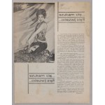 Wesoła Noc. Tygodnik wytworny. [R.1933?] nr 1, 2, 3, 6, 8 [art deco, L.Chejfec, S.Jaczewski, film]