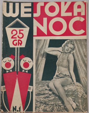 Merry Night. A refined weekly. [R.1933?] nos. 1, 2, 3, 6, 8 [art deco, L.Chejfec, S.Jaczewski, film].