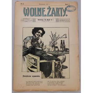 Free Jokes R.I: 1907 Nr. 4 [Jugendstil, Ostern, Bildergeschichte/Comic Strip: Der Höhepunkt der Komik].