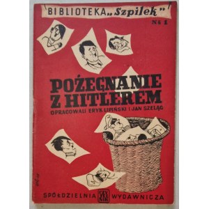 Bibliothèque des Pins No. 1. Adieu à Hitler, article d'Erik Lipinski et Jan Szeląg.