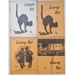 Black Cat 1906 No. 1-4 integumentary edition [Witold Wojtkiewicz, Ethel Reed, Mariavites].