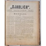 Devil. Krakow, issues from 1881 - 1892, co-bound, (about 40 good issues)