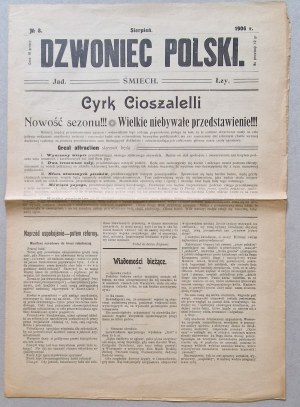 Polish Bell. R.1906 No.8 [anti-endecism, socialism, Dmowski, Teodor Jeske-Choiński].