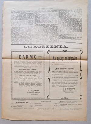 Polish Bell. R.1906 No.8 [anti-endecism, socialism, Dmowski, Teodor Jeske-Choiński].