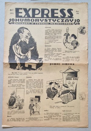Humorous Express. R.8: 1937 No. 7 [Jozef Beck, Hitler].