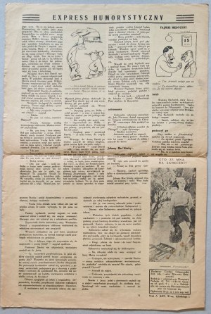 Humorous Express. R.8: 1937 No. 7 [Jozef Beck, Hitler].