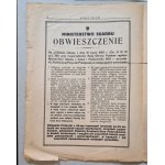 Humour de la Pologne. R.2 : 1920 n° 19 (octobre) [Pilsudski, Démocratie nationale, Doskowski].