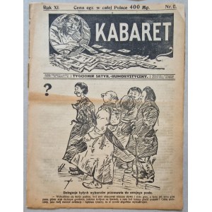Cabaret. R.11: 1923 No. 12 [parliament, deputies, voters].