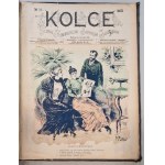 Pointes. Varsovie, R.25 : 1895 - annuel relié, n° 1-52 [Kostrzewski, Mucharski, lithographies].
