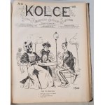 Pointes. Varsovie, R.25 : 1895 - annuel relié, n° 1-52 [Kostrzewski, Mucharski, lithographies].