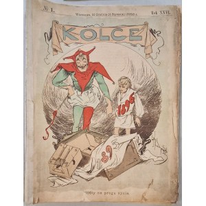 Pointes. Varsovie, R.26 : 1896 Nos. 1 - 52, non encadré annuel [Kostrzewski, Mucharski, manquant].