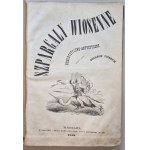 Humorous Letters 1876| Spring Sparsals 1859| Free Jokes 1858-59 [Kostrzewski, RARA].
