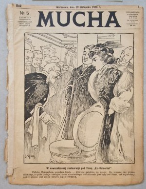 Mucha [satirical weekly] R.50: 1918 No. 5 (November 29). [