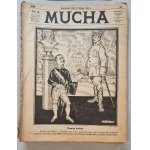 Mucha [tygodnik satyryczny] Rok 51: 1919 nr 1 - 52 [luzem, do rocznika brak nr 4, 5, 16, 25]