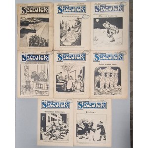 Nowy Szczutek. R.2: 1907 nr 8 - 15 [8 numerów, rewolucja 1905, Kazimierz Reychman, Żydzi]