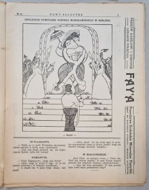 New Szczutek. Warsaw. R.7: 1912 Nos. 4, 5, 7, 8, 9 [Pride, boycott of Jews, anti-Semitism].