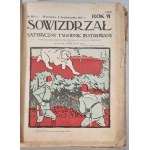 Sowizdrzal 1915 no. 12; 1916: 40-48, 51; 1917: 5; 1919: 5; Puppets 1912: 4 [staple,13 issues].