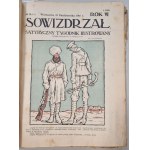 Sowizdrzal 1915 no. 12; 1916: 40-48, 51; 1917: 5; 1919: 5; Puppets 1912: 4 [staple,13 issues].